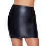 Leather Mini Skirt XS - 2