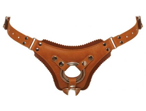 Leather StrapOn natural L/XL - 3