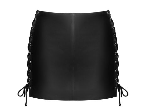 Leather Skirt S - 6
