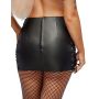 Leather Skirt S - 5