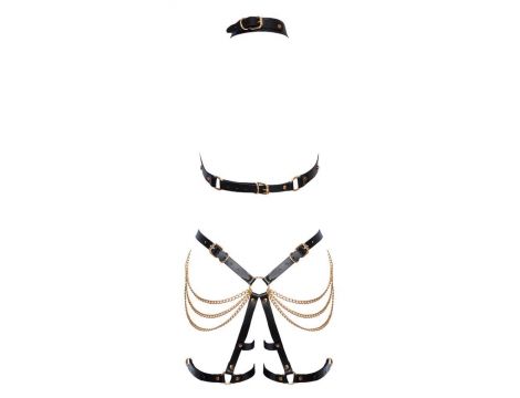 Leather Harness Set S/M - 5