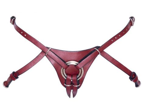 Leather Strap-on 2XL - 7