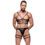 Leather Harness Set M/L - 3