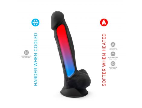 Dildo realistyczne silikonowe Silexd Model 1 24 cm - 5