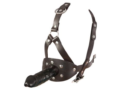 LeatherHead harness with Dildo - 6