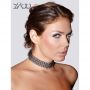 Leder Halsfessel Kette - 8