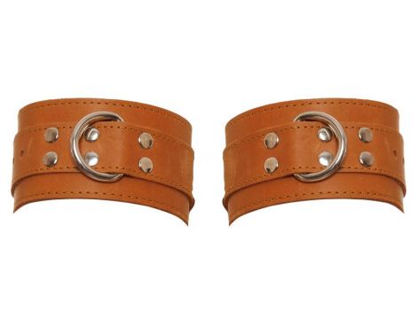 Leather Cuffs natural - 7