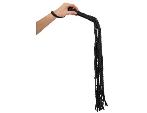 Leather Flogger CatONine - 3