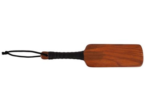 Leather spanking paddle - 2