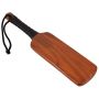 Leather spanking paddle - 4