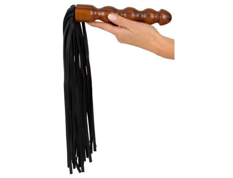 Leather Flogger Wood - 2