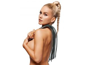 Leather Flogger gold