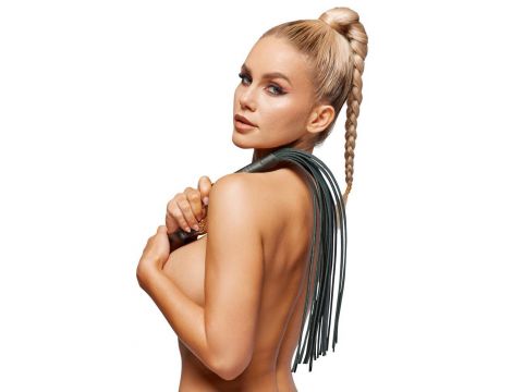 Leather Flogger gold