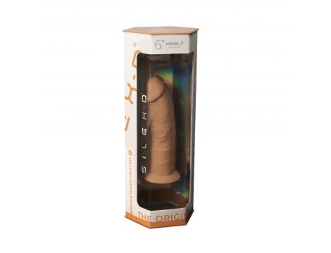 Dildo realistyczne silikonowe Silexd 15 cm termoaktywne bladzi - 6