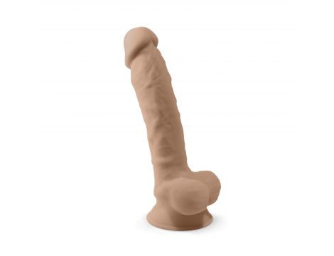 Dildo realistyczne Silexd Model 1 silikonowe cieliste 20 cm