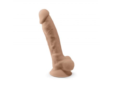 Dildo realistyczne Silexd Model 1 silikonowe cieliste 20 cm - 4
