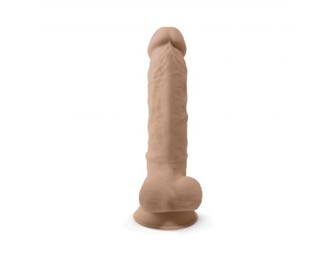 Dildo realistyczne Silexd Model 1 silikonowe cieliste 20 cm - 2