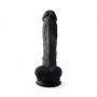 Dildo realistyczne Silexd Model 1 czarny 8 cali - 4