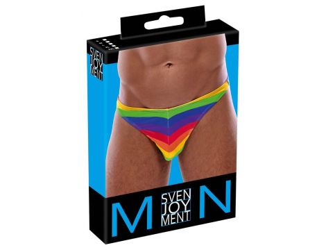 Men's Thong Rainbow XL - 3