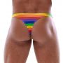 Men's Thong Rainbow XL - 2
