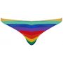 Men's Thong Rainbow XL - 5