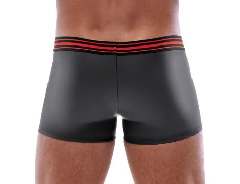 Men's Boxer Briefs black/redXL - 4