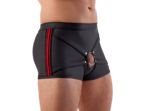 M. Pants black/red L - 3