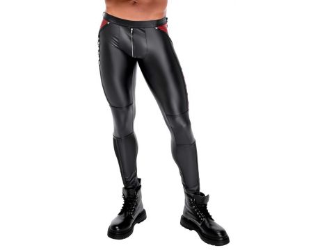 Men's Pants Black/Red XL - 3