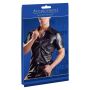 Imitat. Leather Men's Shirt S - 7