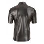 Imitat. Leather Men's Shirt L - 8