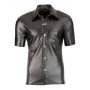 Imitat. Leather Men's Shirt2XL - 8