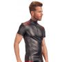 Men's Shirt black/red S - 3