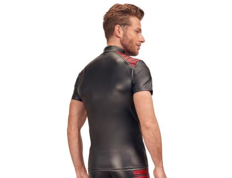 Men's Shirt black/red 2XL - 9