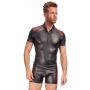 Men's Shirt black/red 2XL - 4