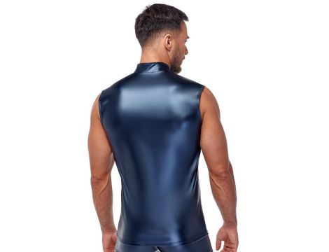 Men's Shirt blue M - 5