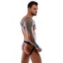 Men's Jock set black/blue XL - 5