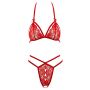 Lace Set red M - 8
