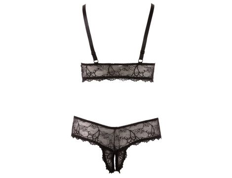 Bra and String black 2XL - 7