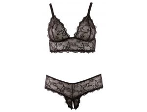 Bra and String black 4XL