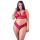 Bra and Red Briefs XL