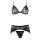 Lace Suspender Set M