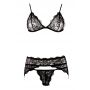 Lace Suspender Set XL - 7