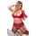Bra Set red 95D/2XL