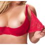 Bra Set red 90E/XL - 10