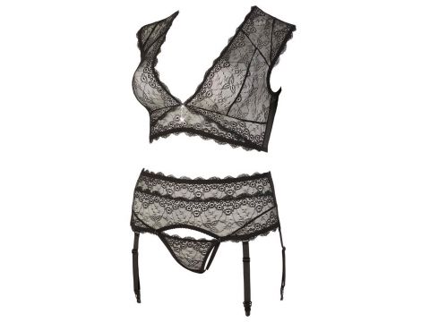 Lace Set black L - 2
