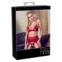 Bra and Suspender Set Red XL - 10
