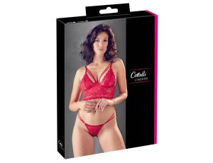 Bra and String red S/M