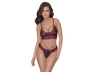 Bra Set black/red L