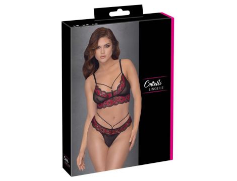 Bra Set black/red L - 6