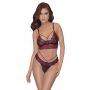 Bra Set black/red L - 2